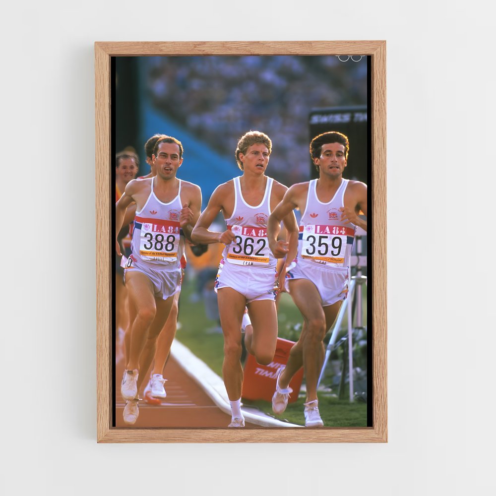 Poster Steve ovett – affiche Athlétisme (vue 4)